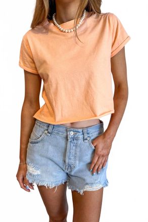 Free People Now Or Never Denim Shorts In Moonchild