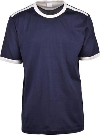 Eleventy Blue Men Cotton T-shirt