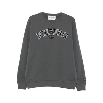 Iceberg Heren, Sweatshirts & Hoodies, Grijs, Maat: M
