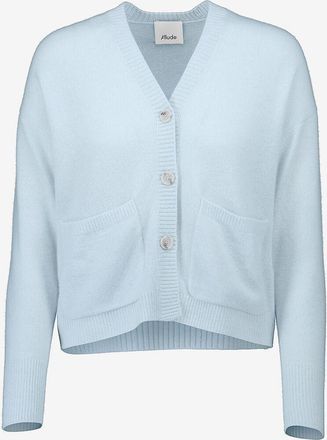 Allude Feiner Cardigan aus Kaschmir mit V-Ausschnitt