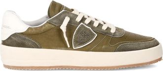 Philippe Model Sneakers Nice Tennis - Heren - Sneakers - Groen - 40 EU - Katoen - Schoenen