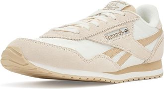 Reebok Lifestyle Classic AZ Womens Shoes Chalk/Simple Beige/Ginger Root : 10.5 B - Medium, Leather