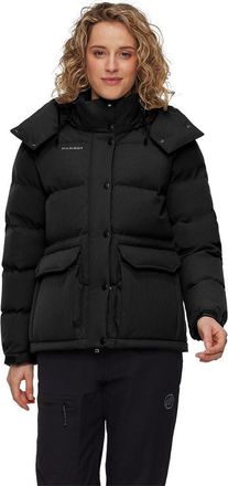 Mammut Roseg 2.0 In Hooded Jacket - Womens in Black at Nordstrom, Size X-Large