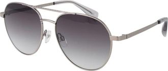 Ted Baker Aviator Zonnebril - Heren - Zonnebrillen - Grijs - ONE Size - Accessoires