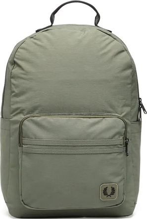 Fred Perry logo-patch backpack - Green