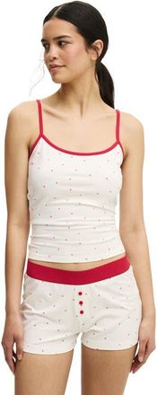 Cotton On Womens Dreamy Soft Boyshort in Coconut Milk Spicy Red at Nordstrom, Size X-Small