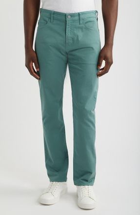 AG - Adriano Goldschmied Tellis Airluxe Commuter Performance Sateen Pants in Oceanvine at Nordstrom, Size 32 X 32