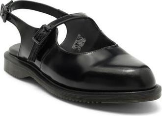 Dr. Martens Madaline Slingback Mary Jane Flat in Black at Nordstrom, Size 10Us