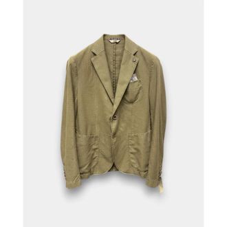 Bob Jassen, Heren, Groen, L, Leer, Domi Blazer