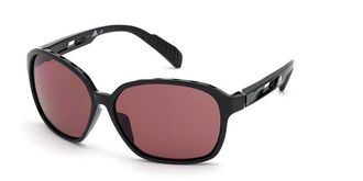 Adidas Sport SP0013 01Y Womens Sunglasses Black Size 62