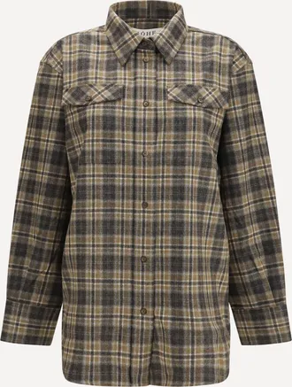 R&oacute;he Camicia check Western Woman 34