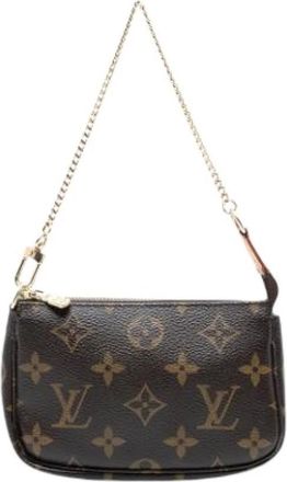 Louis Vuitton Pre-owned Mini Bags, female, Brown, Size: ONE SIZE Pre-owned Mini Handbag