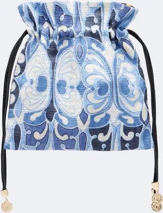 La DoubleJ Dustbag printed pouch