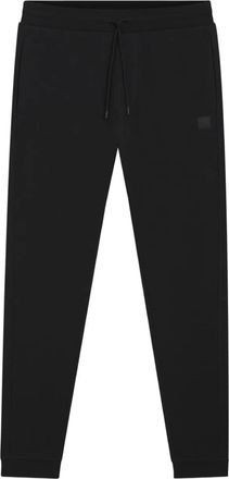 BOSS logo-print track pants - Black