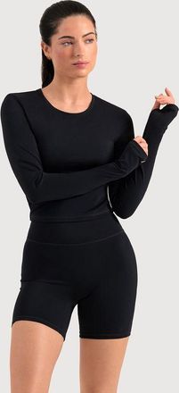 Bloch BLOCH Ladies Apex Form Long Sleeve Top, Black