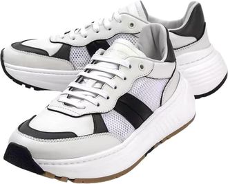 Bottega Veneta Speedster Athletic Sneakers White/Black