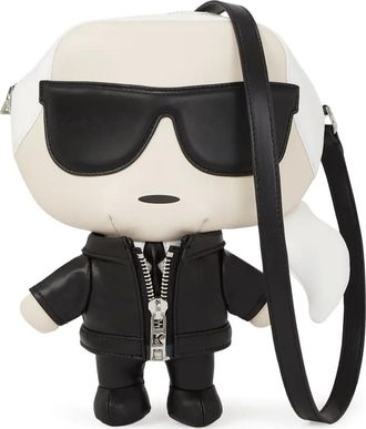 Karl Lagerfeld Borsa a tracolla Ikon - Bianco