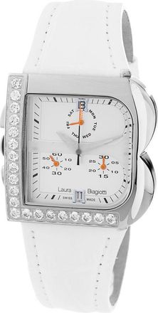 Laura Biagiotti Leather Dress Womens Watch