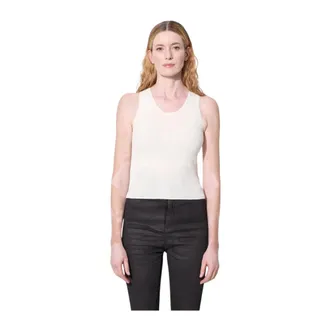 J.W.Anderson Tops, Dames, Beige, S, Sleeveless Tops