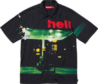 SUPREME FW23 Week1 Hell T-shirt Black SUP-FW23-025