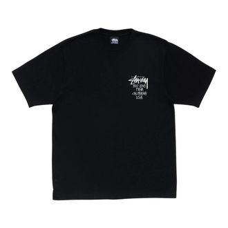 St&uuml;ssy Tops, Heren, Zwart, M, T-shirts