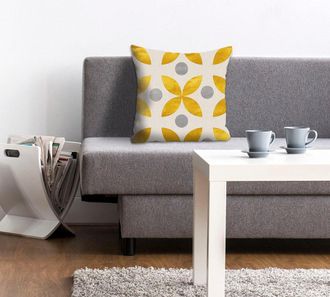 Queence Dekokissen »Chantal« mit auffälligem Muster, Kissenhülle ohne Füllung, 1 Stück