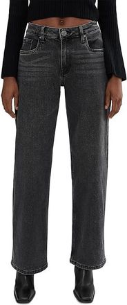 Kut from the Kloth Selena Baggy Low Rise Straight Leg Clean Hem Womens Jeans Fateful : 00, Cotton/Denim/Lyocell