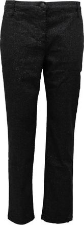 Jacob Cohen Zilveren broek Marina Model Made in Italy - Dames - Slim Fit Broeken - Zwart - W30 - Broeken