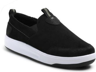 Dearfoams Mens Cypress Water-Resistant Energy Return Twin Gore Closed Back