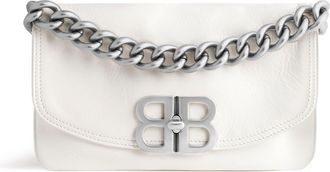 Balenciaga (WMNS) Balenciaga Bb Soft Small Flap Bag Optic White 7485982AAIY9001