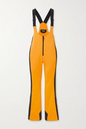 Mackage Salopette In Tessuto Stretch Color-block Gia - Giallo