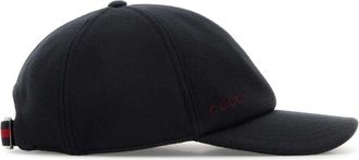 Gucci Mens Cap Wool Baseball Navy