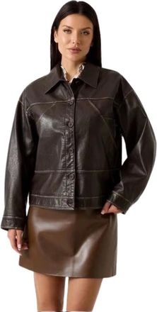 Guess Jassen, Dames, Bruin, XS, W6Yl 12 W2882-A14Z Jas