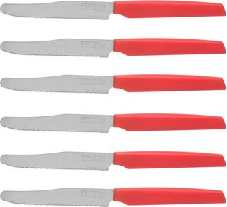 Pedrini Set 6 coltelli rosso Active