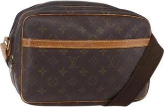 Louis Vuitton Pre-owned Cross Body Bags, female, Brown, Size: ONE SIZE Pre-owned Canvas Cross Body Bag