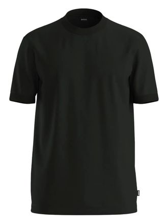 BOSS crew-neck short-sleeve T-shirt - Black