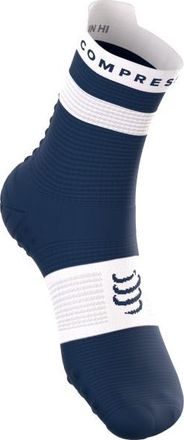 Compressport Pro Racing Socks V4.0 Run High Laufsocken - Unisex | blau