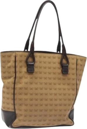 Bottega Veneta Pre-owned Tote Bags, female, Beige, Size: ONE SIZE Pre-owned Vintage Tote Bag