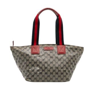Gucci Pre-owned Tote Bags, female, Beige, Size: ONE SIZE Pre-owned Fabric Tote