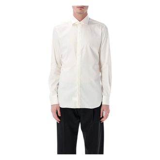 Xacus Casual Shirts, male, Beige, Size: 3XL French Collar Shirt