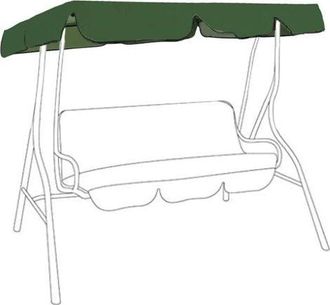OEM Toldo De Repuesto Ulisem Para Columpio De Jard&iacute;n, Tejido Impermeable 210d, Toldo Para Columpio, Parasol De Repuesto Para Columpio De Jard&iacute;n, Resistent