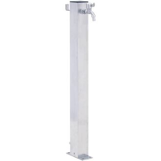 vidaXL Fuente De Agua Para Jard&iacute;n Acero Inoxidable Cuadrada 80 Cm Vidaxl