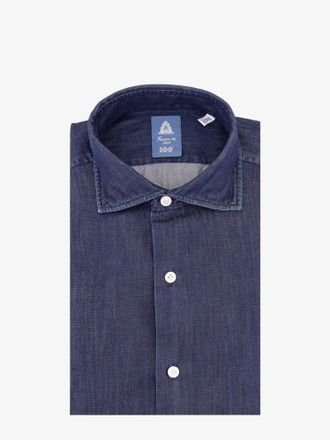 Finamore Camicia Napoli1 in denim - FINAMORE - gender_Man