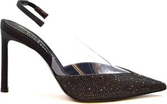 Sergio Rossi Verrijk je collectie met hoogwaardige sandalen - Dames - Pumps - Zwart - 36 EU - Schoenen