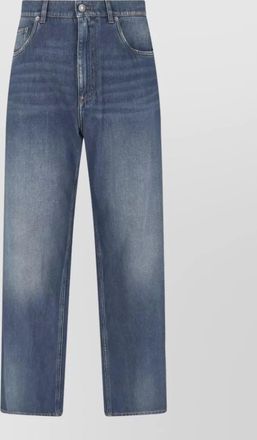 Dolce & Gabbana straight leg trousers belt loops five pockets