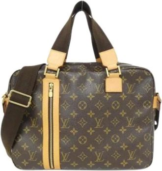 Louis Vuitton Pre-owned Handbags, female, Brown, Size: ONE SIZE Pre-owned Vintage Canvas Handbag