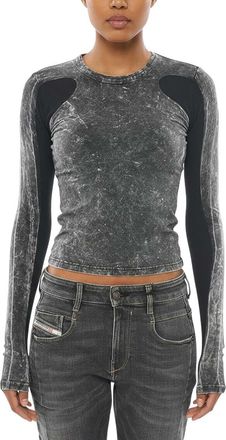 Diesel Black Crew Neck T-Shirt