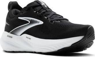 Brooks Glycerin 22 Running Shoe in Black/Grey/White at Nordstrom, Size 10.5
