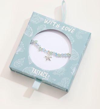 Fat Face FatFace Blue Starfish Gift Bracelet