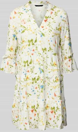 Vero Moda Mini-Freizeitkleid aus reiner Viskose Modell EASY JOY in Offwhite, Gr&ouml;&szlig;e XS